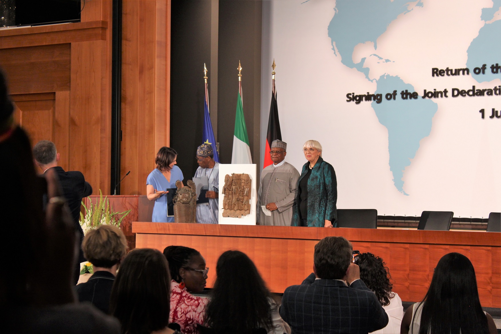 Gemeinsame Vereinbarung zur Rückgabe der Benin-Bronzen