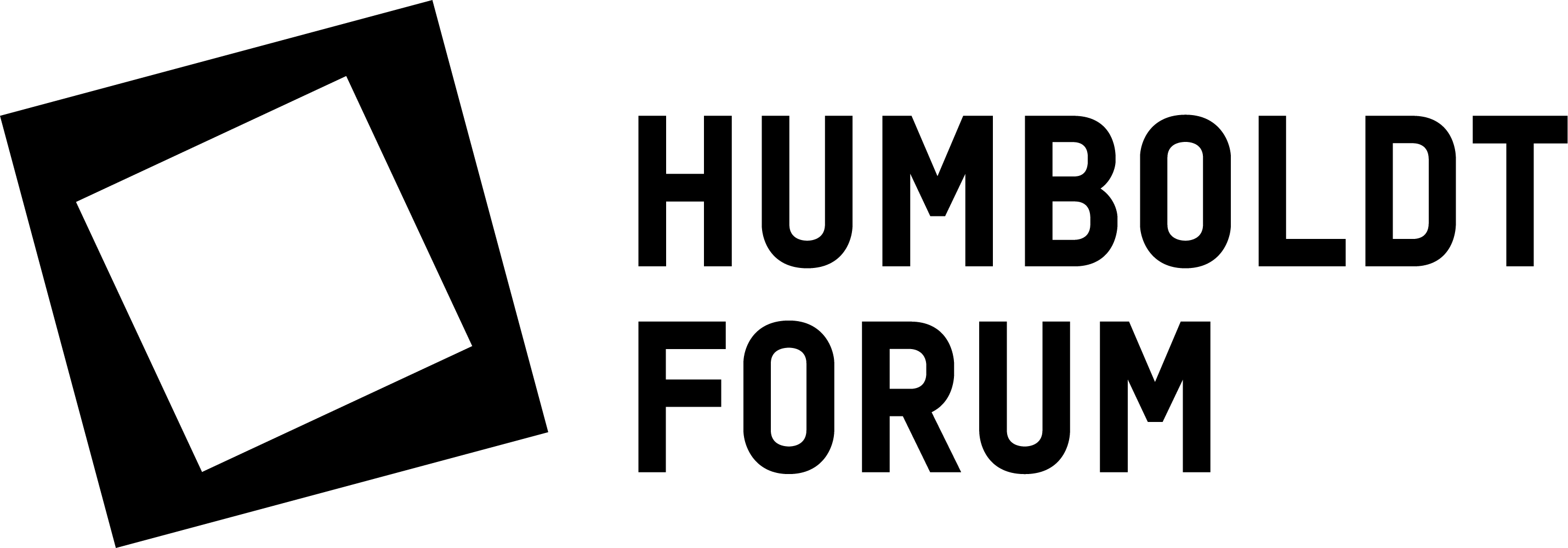 HumboldtForum Logo hor Black sRGB