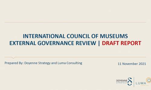 Eng   Icom External Governance Review   Draft Report